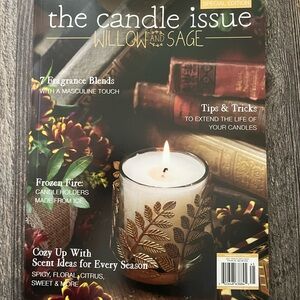 Stampington and Co magazine! Willow and Sage!  The Candle Issue 2025! Brand New!